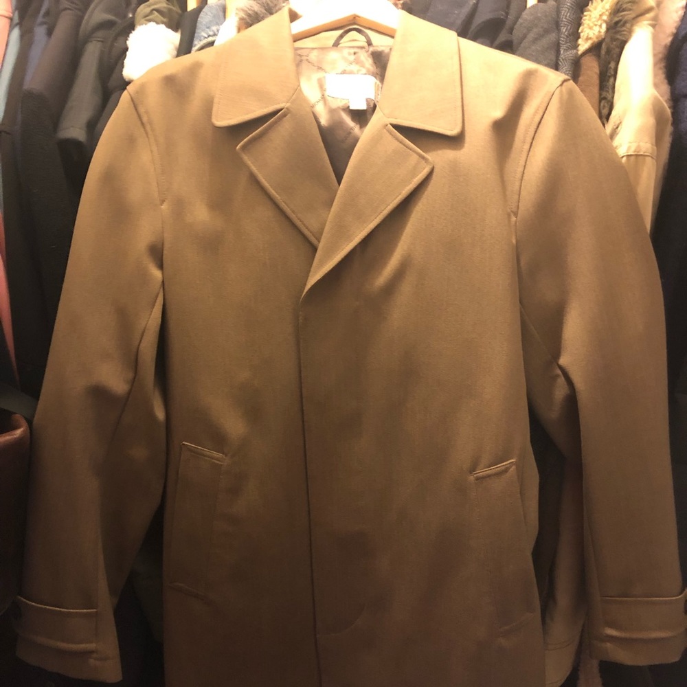 Michael Kors Men's Slim Fit Rain Coat